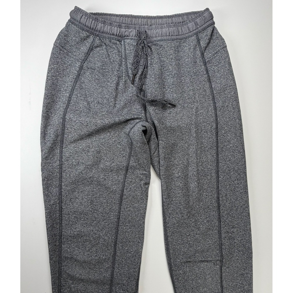 Lululemon Womens Jogger Pants Size 4 Gray Heathered Zip Back Pocket - Picture 2 of 15